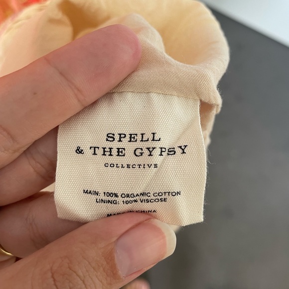 Spell: Love Story short sleeve boho dress. Size S (Aus 10) - Picture 4 of 7